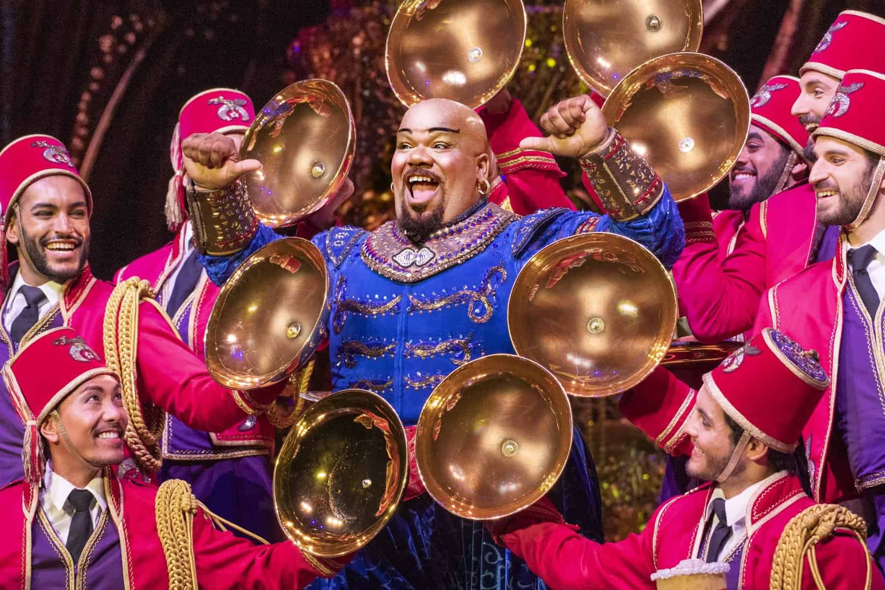 Promotional shot of Aladdin, Disney Theatrical Productions.