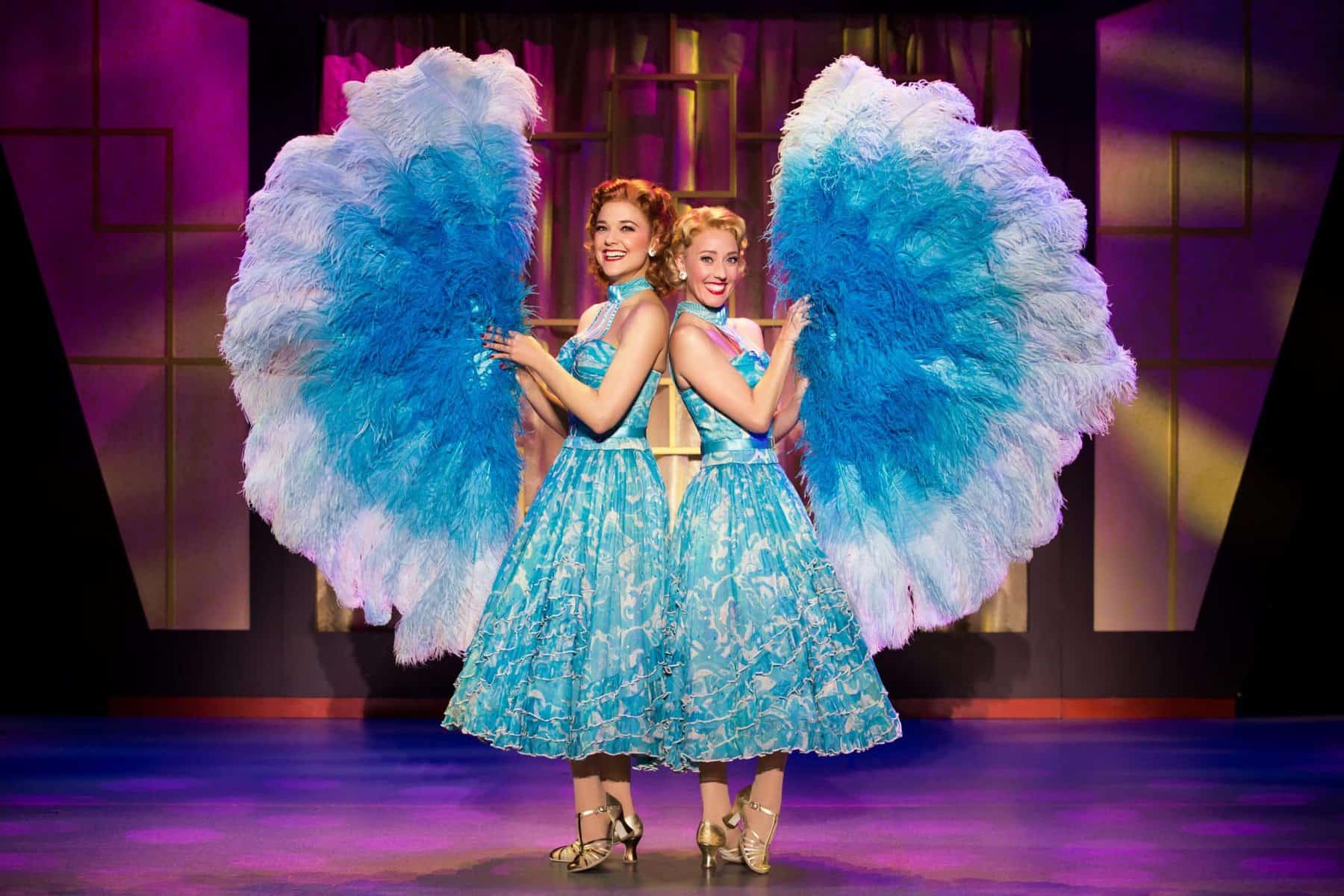 Production photo of national tour of WHITE CHRISTMAS.