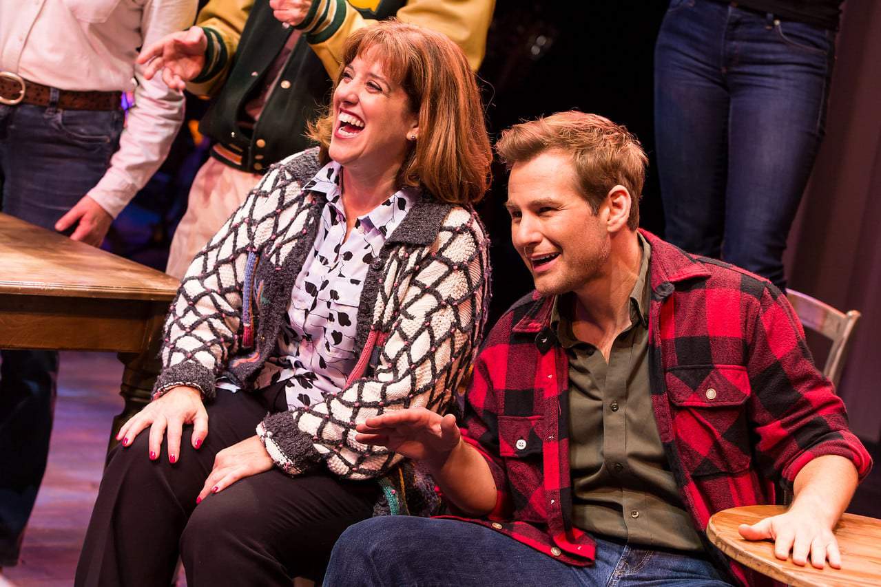 Production photo national tour of COME FROM AWAY.