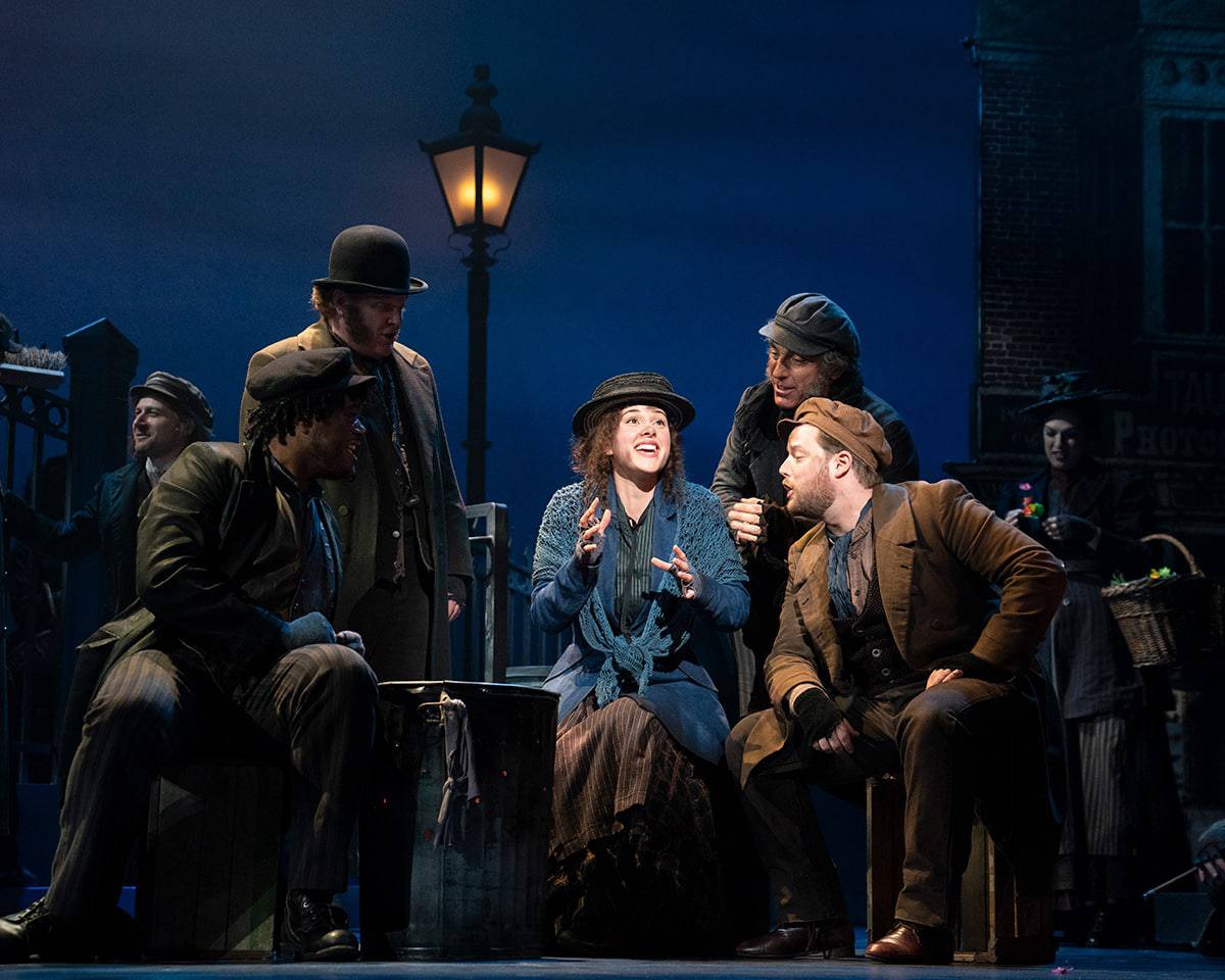Production shot of MY FAIR LADY national tour.